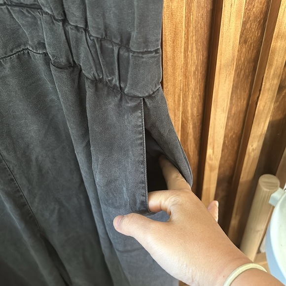 FOLK Clothing Wrap Tencel Jumpsuit. Size 2 - Picture 6 of 16